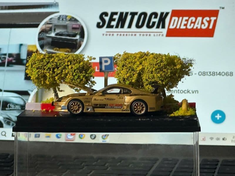 Open part trong mô hình Diecast