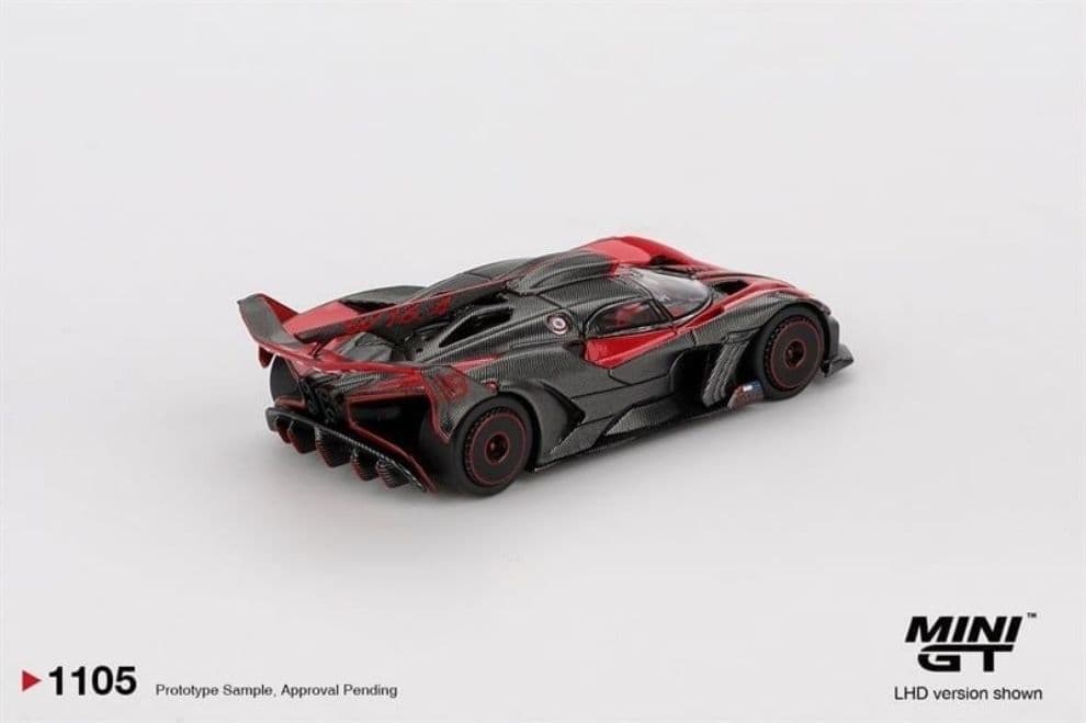 Mô hình xe Mini GT MGT01105 Bugatti Bolide Red - ảnh 2