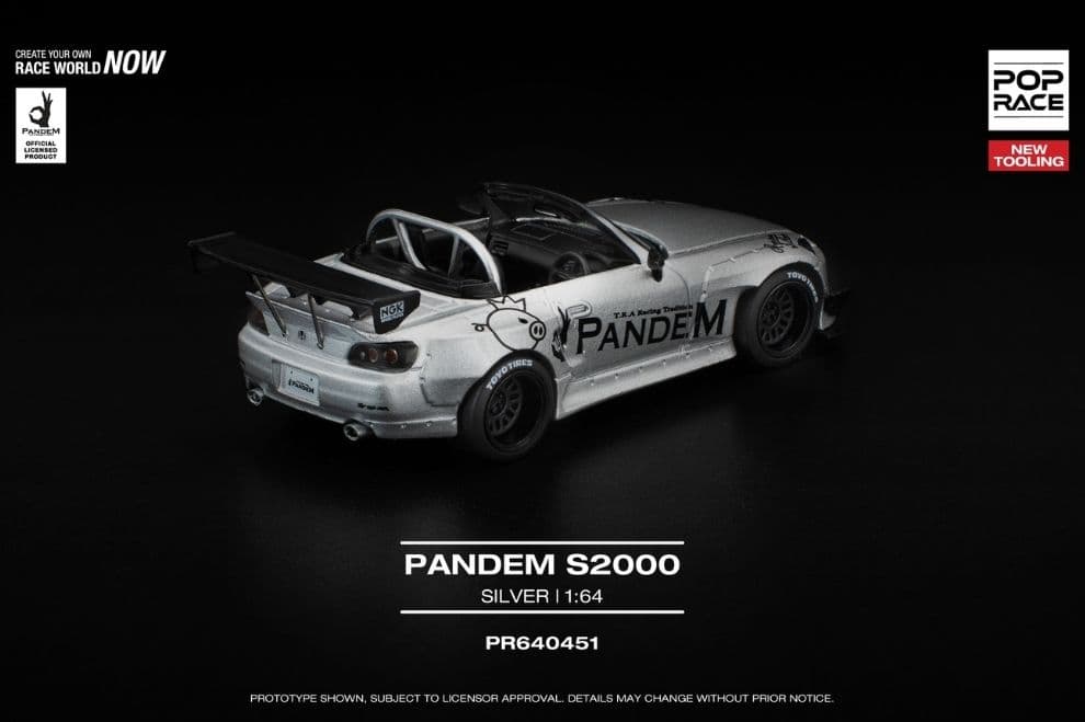 Xe mô hình Poprace PR640125 PAGANI ZONDA R NEW TOOLING - ảnh 1
