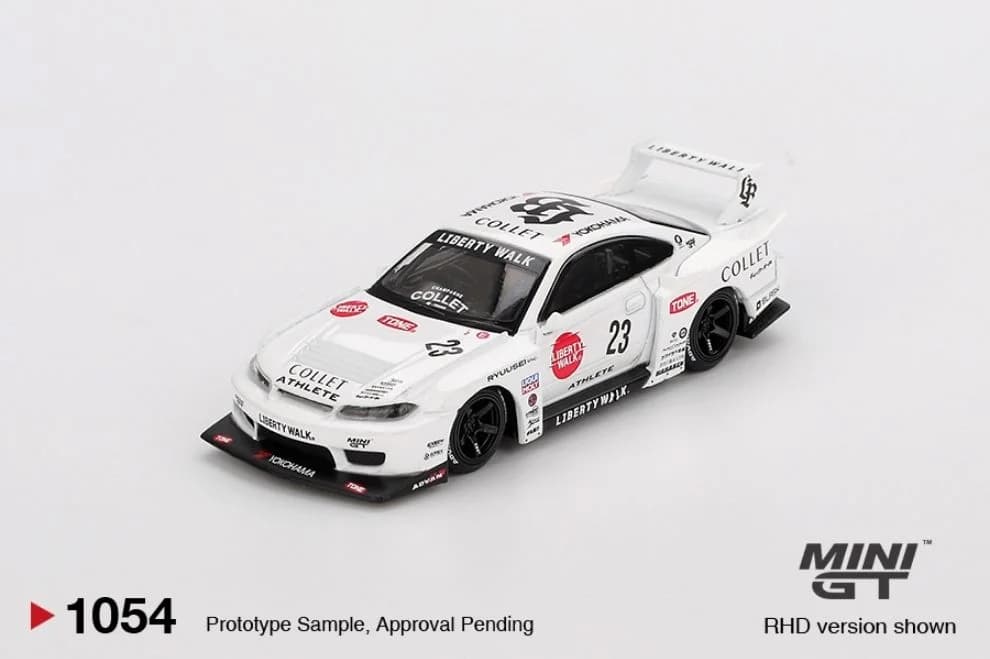 Mô hình xe MGT01054 Mini GT Nissan LB-Super Silhouette S15 SILVIA ATHLETE