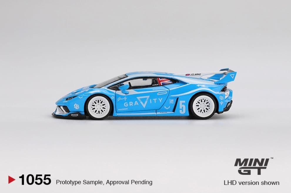 Mô hình xe Mini GT MGT01055 Lamborghini Huracán LB★WORKS GT GRAVITY - ảnh 1