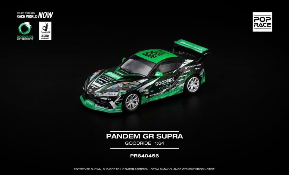 Xe mô hình Pop Race PR640456 GOODRIDE PANDEM GR SUPRA - ảnh 1