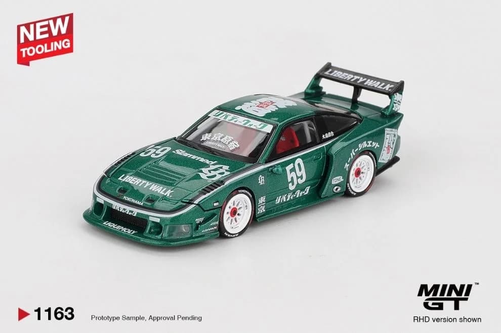 Xe mô hình Mini GT MGT01163 Nissan LB-Super Silhouette 180SX 2026 TAS