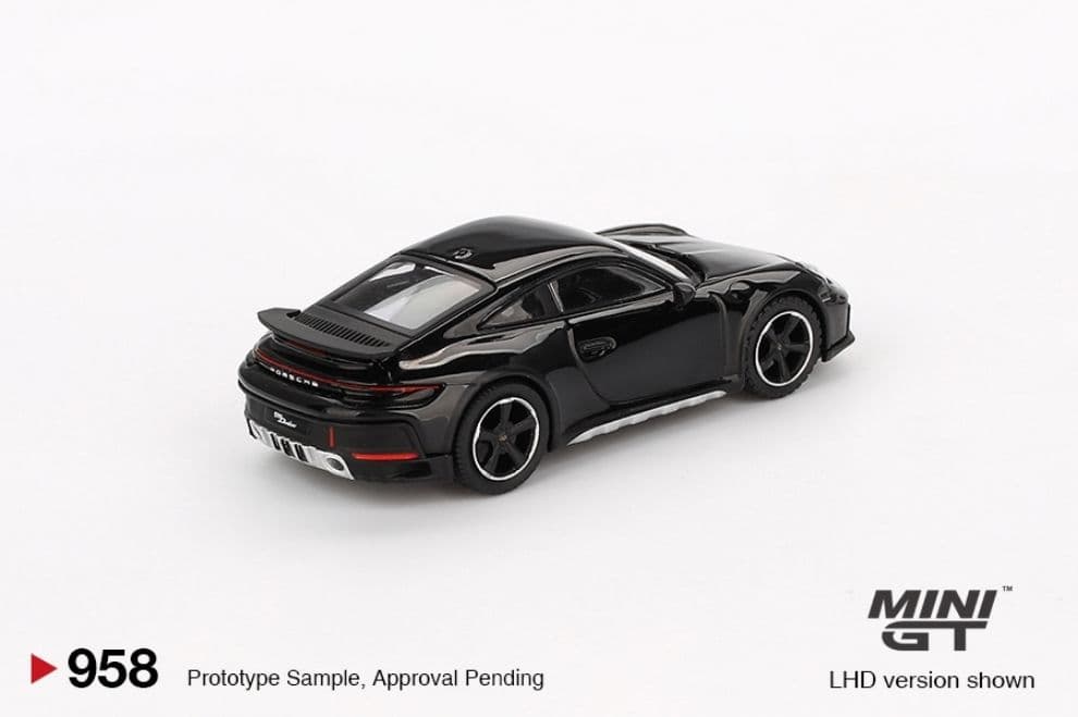 Xe mô hình Mini GT MGT00958 Porsche 911 Dakar Black - ảnh 3