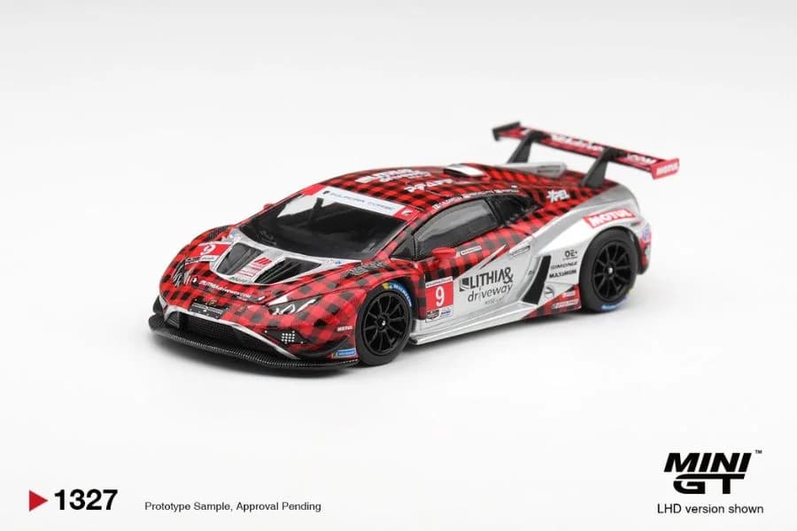 Xe mô hình Mini GT MGT01327 Lamborghini Huracan GT3 EVO2