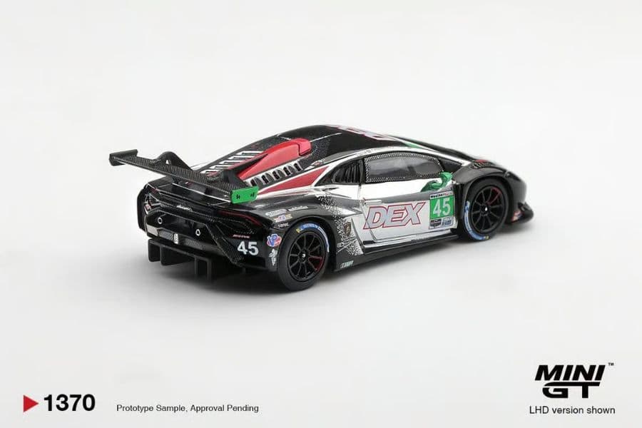Mô hình xe Mini GT MGT01370 Lamborghini Huracán GT3 EVO2 #45 DEX Wayne Taylor Racing - ảnh 1
