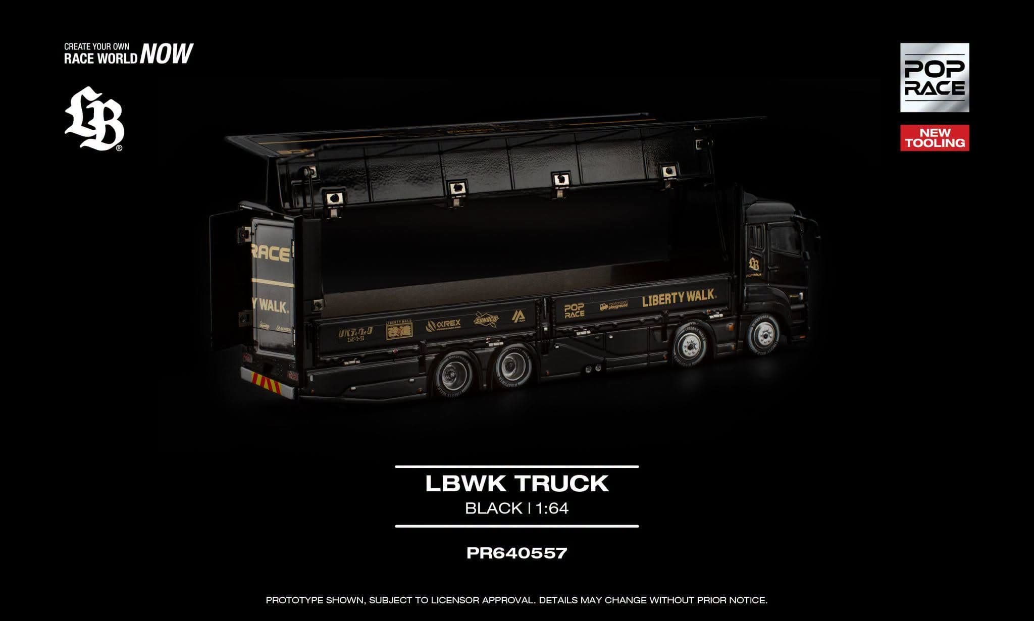 pr640557 pop race lbwk truck black