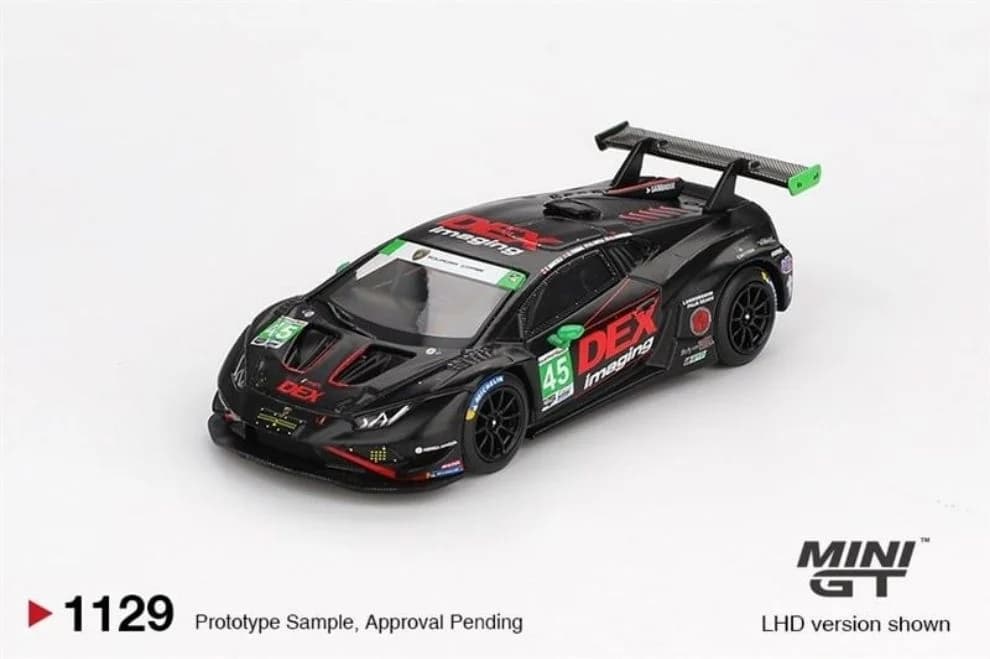 Mô hình xe Mini GT MGT01129 Lamborghini Huracán GT3 EVO2 #45 No.45 DEX Imaging 2024 IMSA Daytona 24 Hrs - ảnh 3
