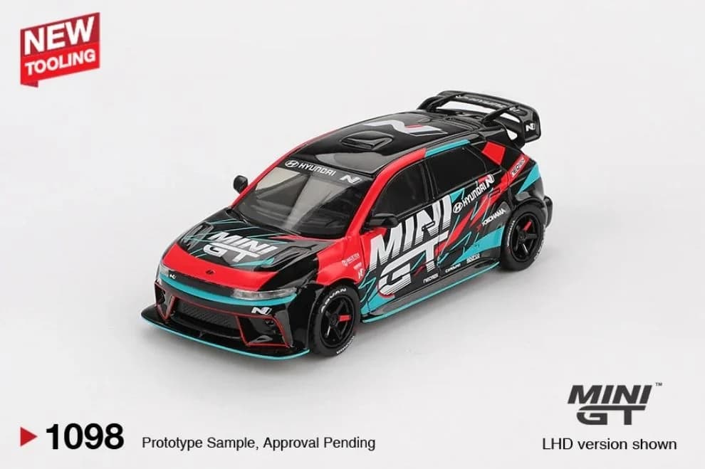 Xe mô hình Mini GT MGT01098 Hyundai Ioniq 5N MINI GT RS-01T 2025 Tokyo Auto Salon - ảnh 2