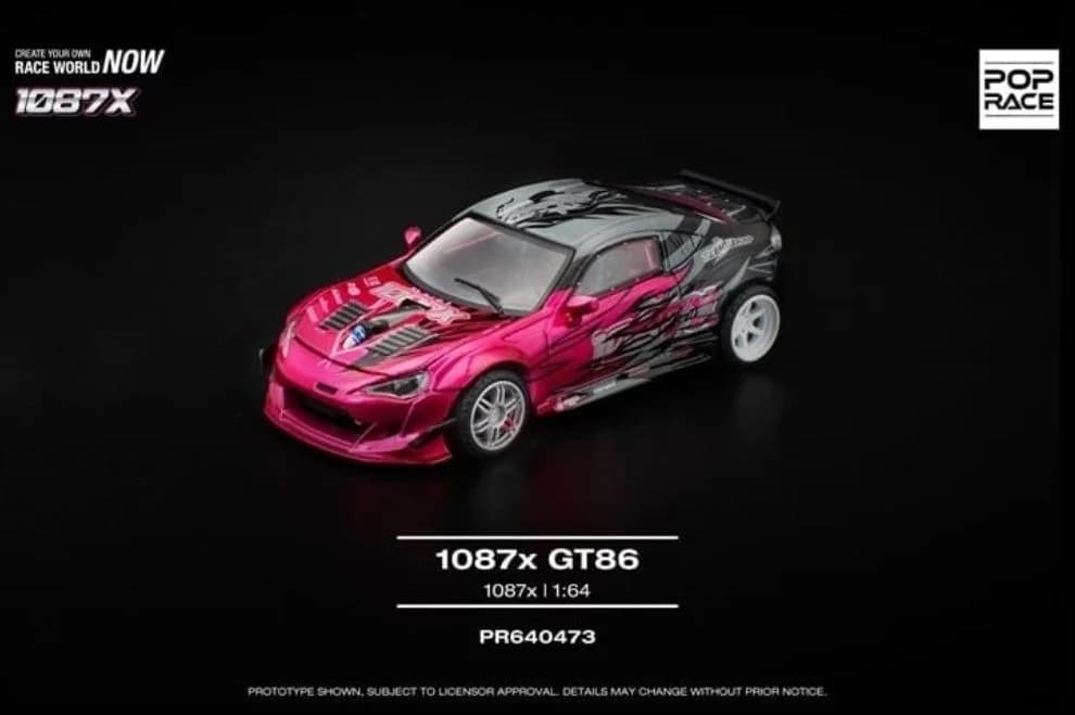 Mô hình xe Poprace PR640473 Toyota 1087x GT86