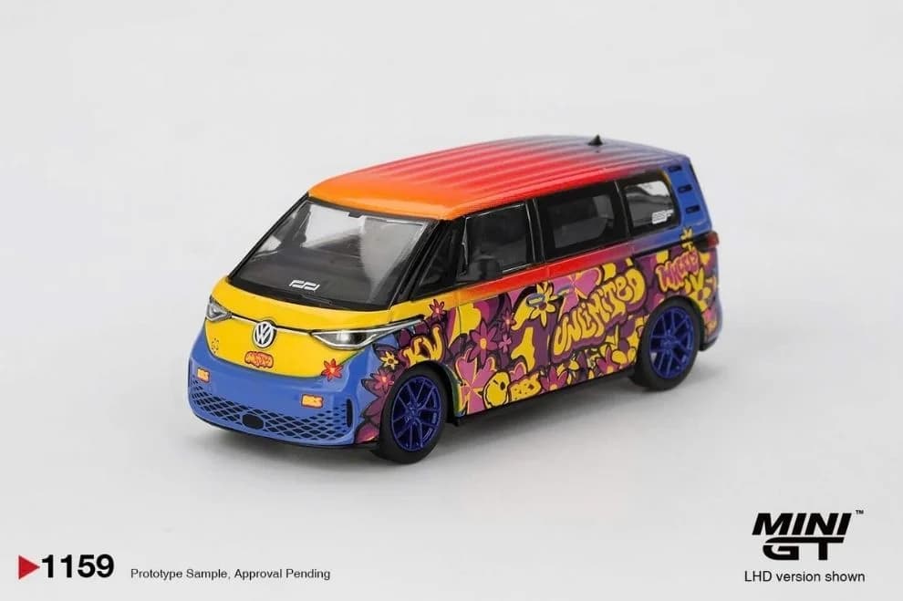 Xe mô hình MGT01159 Mini GT Volkswagen ID.Buzz KW/BBS