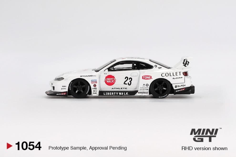 Mô hình xe MGT01054 Mini GT Nissan LB-Super Silhouette S15 SILVIA ATHLETE - ảnh 1
