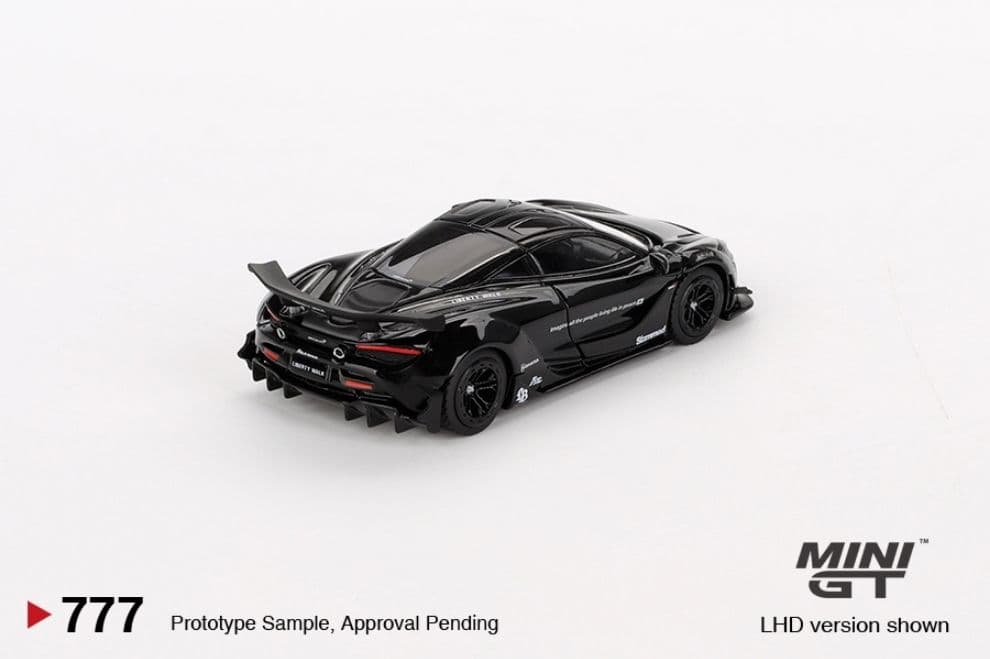 Xe mô hình Mini GT MGT00777 McLaren 720S LB Works Black - ảnh 2