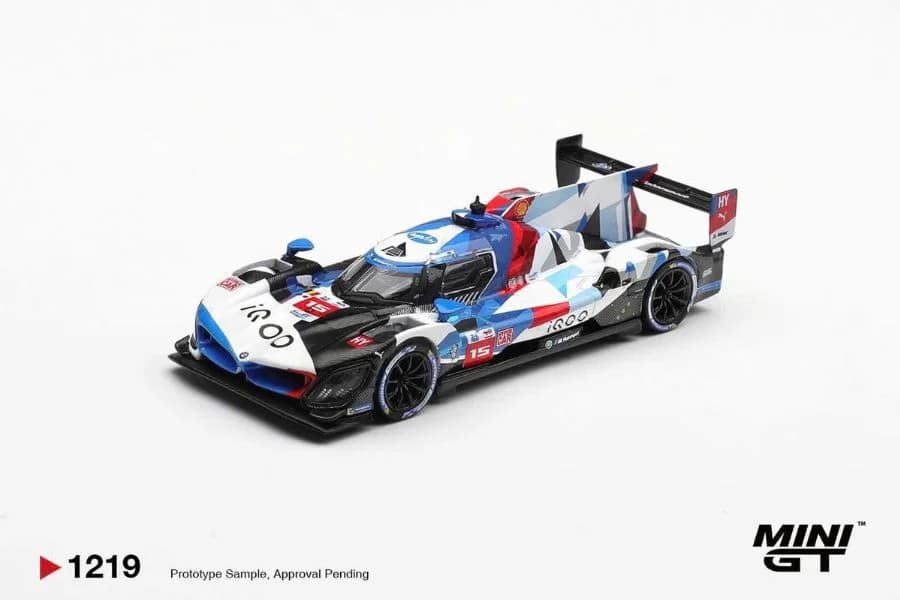 Xe mô hình Mini GT MGT01219 BMW M Hybrid V8 Hypercar #15 BMW M TEAM WRT 2024 Le Mans 24 Hrs
