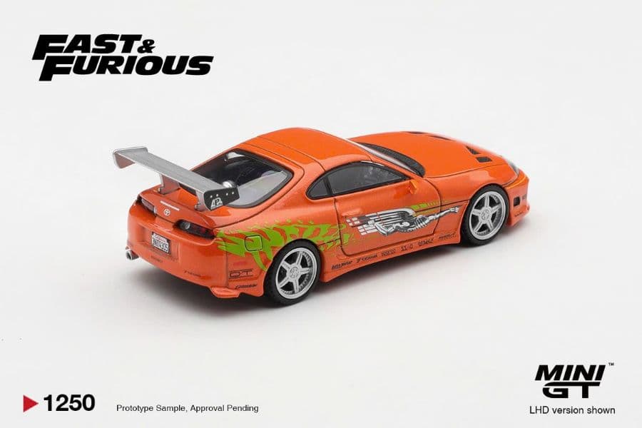 Xe mô hình Mini MGT01250-BL Toyota Supra BOMEX The Fast and the Furious Brian O’Conner - ảnh 1