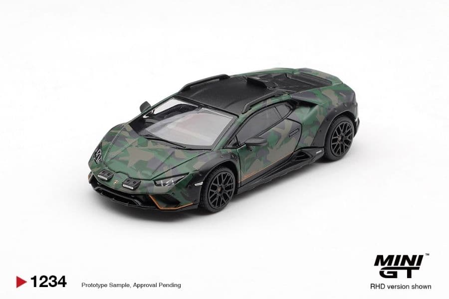 Mini GT Lamborghini Huracán Sterrato All Terrain BOSCO MGT01234 tỉ lệ 1:64