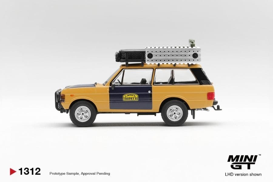 Mini GT MGT01312 Range Rover 1981 Camel Trophy Sumatra H. Fischer & W. Bays tỉ lệ 1:64, ảnh 3/3