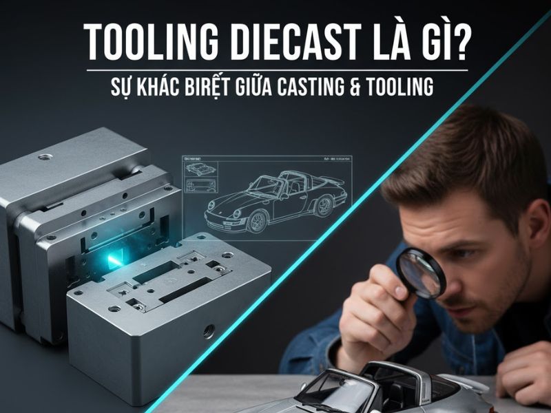 Tooling diecast là gì? Sự khác nhau giữa casting và tooling trong diecast Tooling diecast là gì? Sự khác nhau giữa casting và tooling trong diecast