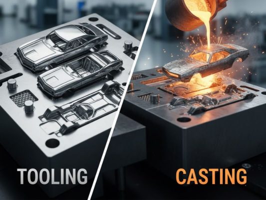 Tooling diecast là gì? Sự khác nhau giữa casting và tooling trong diecast Sự khác nhau giữa casting và tooling trong diecast