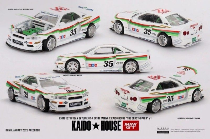 Xe mô hình Nissan Skyline GT-R (R34) KHMG167