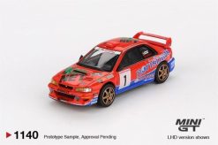 Mô hình xe Mini GT MGT01140 Subaru Impreza WRC97 #1 1999 DRM Champion