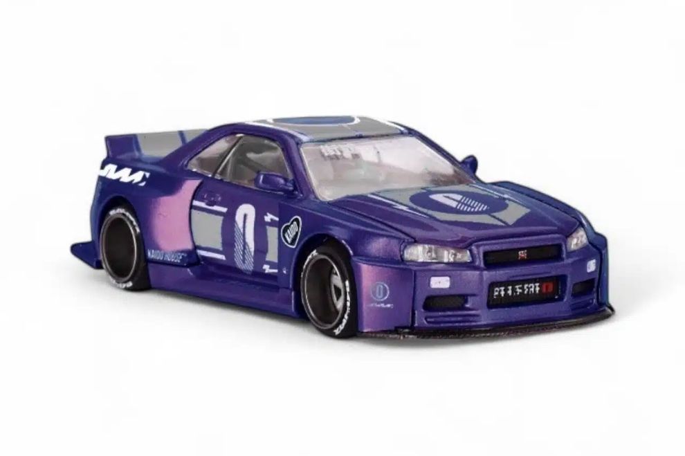 Mô hình xe Nissan Skyline KHMG240 GT-R (R34) KAIDO RACING FACTORY V2 khmg194