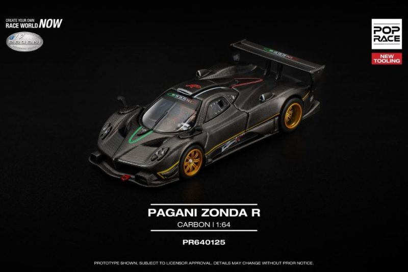 mô hình Poprace PR640125 PAGANI ZONDA R NEW TOOLING
