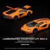 Mô hình Lamborghini Countach LP1 800-4 Arancia Atlas màu cam Pop Race PR640450