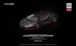 Xe mô hình Lamborghini Centenario Carbon Red Pop Race tỉ lệ 1:64