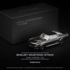 Mô hình Poprace PRDC004 Ford Mustang shelby GT500 dark chrome series