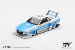 Xe mô hình Mini GT MGT01238 Nissan Skyline GT-R (R32) LBWK Kaido Works AMOCULTURE