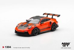 Xe mô hình Mini GT MGT01304 Porsche 911 (992) GT3 RS Weissach Package Gulf Orange