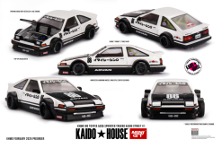 Xe mô hình Kaido House KHMG180 TOYOTA AE86 SPRINTER TRUENO KAIDO STREET V1 TOFU