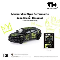 Xe mô hình Trends Hobby TH141 241094B Lamborghini Urus Performante x Jean-Michel Basquiat Black Art Edition