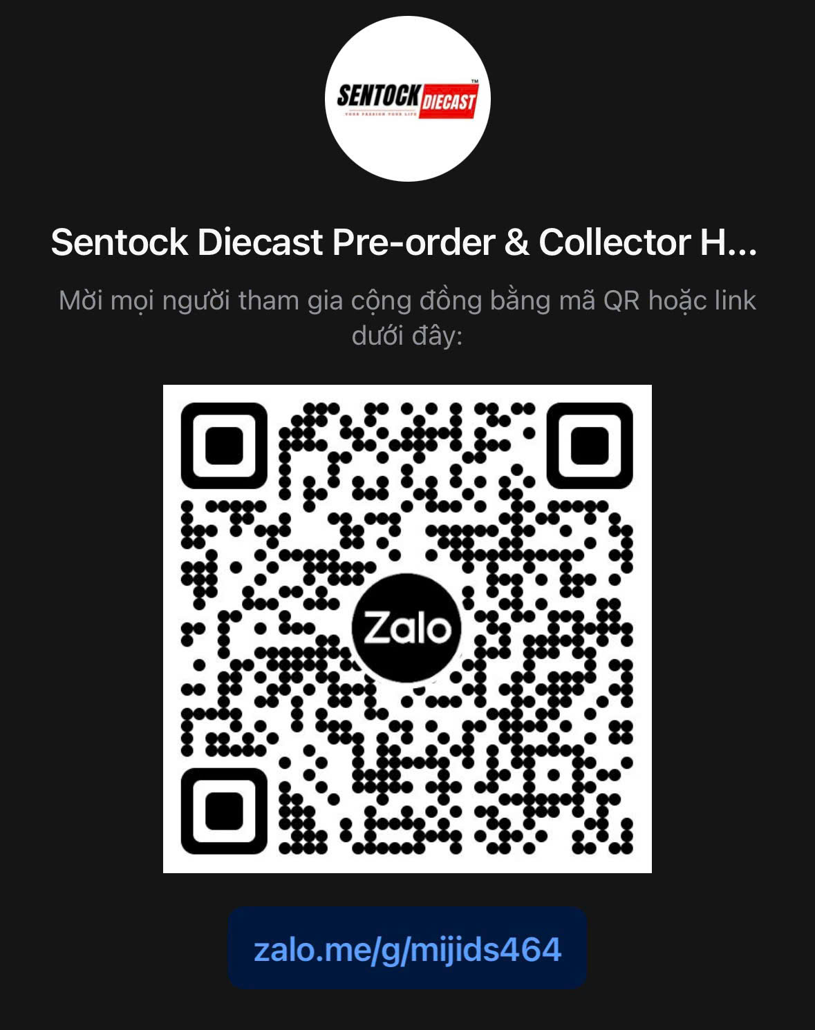 sentock diecast