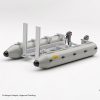 Xe mô hình Mini GT MGTAC18 Camel Trophy Pontoon Raft MGTS0026
