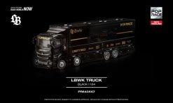 Xe mô hình Pop Race PR640557 LBWK Truck Black – góc chính diện