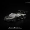 Xe mô hình Pop Race PRDC015 Honda NSX GT3 EVO22 Dark Chrome PRDC016